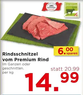 Unimarkt Rindsschnitzel vom Premium Rind Angebot