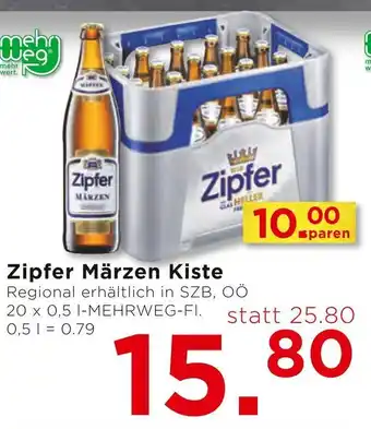 Unimarkt Zipfer Märzen Kiste Angebot