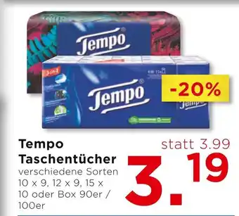 Unimarkt Tempo Taschentücher Angebot