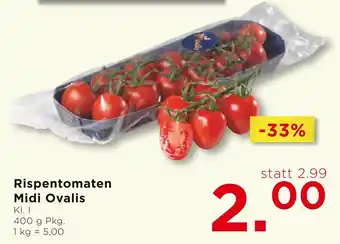 Unimarkt Rispentomaten Midi Ovalis Angebot