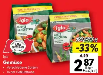 Lidl Iglo Gemüse Angebot