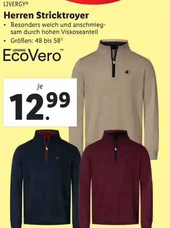 Lidl LIVERGY Herren Stricktroyer Angebot