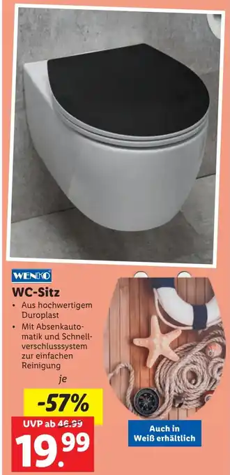 Lidl WENKO WC-Sitz Angebot