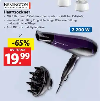 Lidl REMINGTON Haartrockner Angebot
