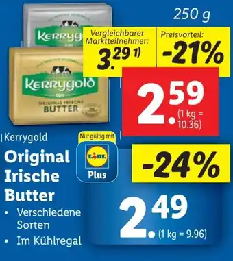 Lidl Original Irische butter Angebot