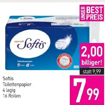 Sutterlüty Softis Toilettenpapier Angebot