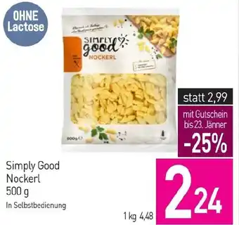 Sutterlüty Simply Good Nockerl 500g Angebot
