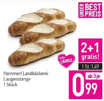 Sutterlüty Hammerl Landbäckerei Laugenstange 1 Stück Angebot