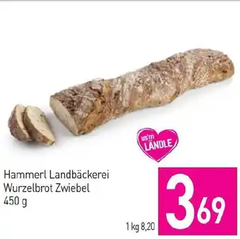 Sutterlüty Hammerl Landbäckerei Wurzelbrot Zwiebel 450g Angebot