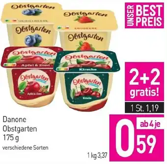 Sutterlüty Danone Obstgarten 175g Angebot