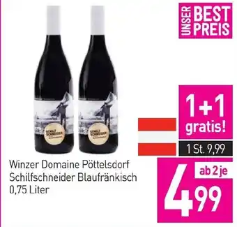 Sutterlüty Winzer Domaine Pöttelsdorf Schilfschneider Blaufränkisch 0.75 Liter Angebot