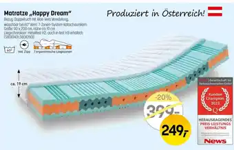 Reiter Matratze ,,Happy Dream Angebot