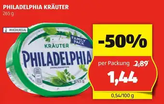 Hofer PHILADELPHIA KRÄUTER 265g Angebot