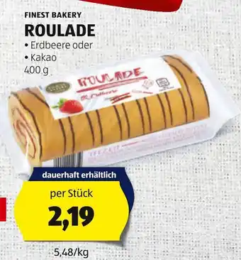Hofer FINEST BAKERY ROULADE 400g Angebot