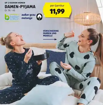 Hofer UP 2 FASHION WOMEN DAMEN-PYJAMA Angebot