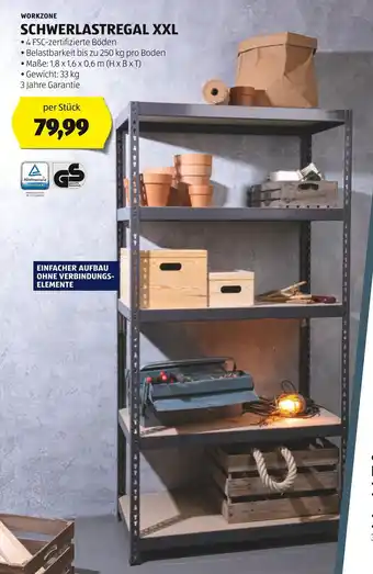 Hofer WORKZONE SCHWERLASTREGAL XXL Angebot