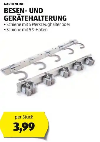 Hofer GARDENLINE BESEN- UND GERÄTEHALTERUNG Angebot