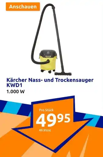 Action Kärcher Nass- und Trockensauger KWD1 Angebot
