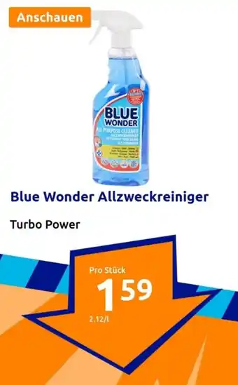 Action Blue Wonder Allzweckreiniger Angebot