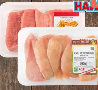 Spar Feinstes geflügel hendl-filetschnitzel Angebot