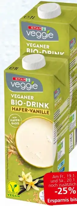 Eurospar Veganer bio-drink hafer-vanille Angebot
