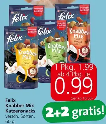 Spar Felix knabbermix Angebot