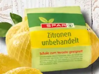 Spar Zitronen Angebot