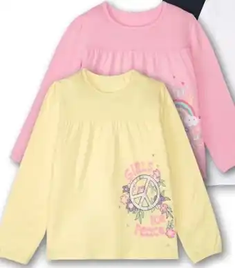 Woolworth Kinder langarmshirts Angebot