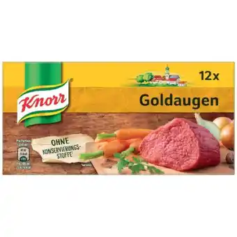 Spar Knorr suppenwürfel, goldaugen rindfleisch-, gemüsesuppe oder klare suppe spar 1 packung Angebot