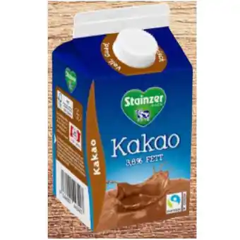 Spar Stainzer kakao 3,6% fett spar 0.50 liter 1 packung Angebot