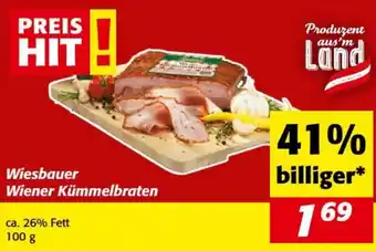 Nah&Frisch Wiesbauer Wiener Kümmelbraten 100g Angebot