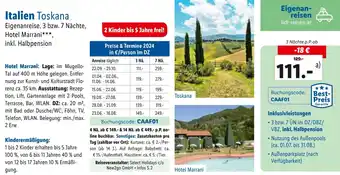 Lidl Reisen Italien Toskana Angebot