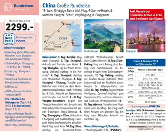 Lidl Reisen China Große Rundreise Angebot