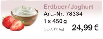 Bellaform Multi-Aktiv Eiweiß-Shake Erdbeer/Joghurt 450G