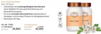 Bärbel Drexel Herz Vital Presslinge 64g, 160 Stück Angebot