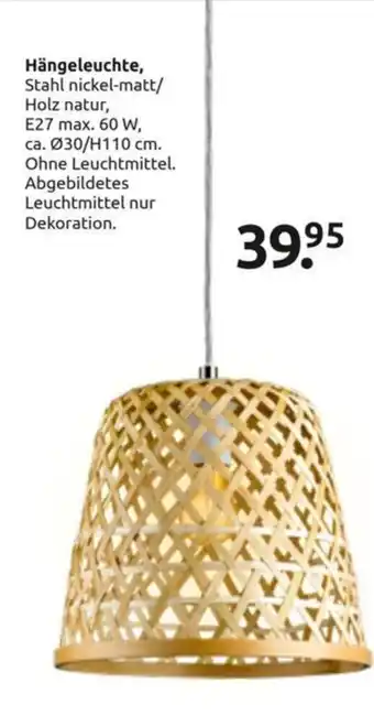 Möbel Ludwig Hängeleuchte Angebot