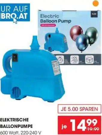 Libro ELEKTRISCHE BALLONPUMPE Angebot