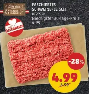 PENNY FASCHIERTES SCHWEINEFLEISCH Angebot
