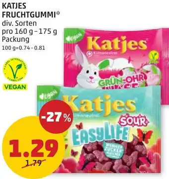 PENNY KATJES FRUCHTGUMMI Angebot