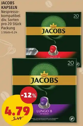 PENNY JACOBS KAPSELN Angebot