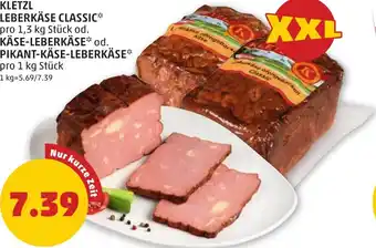 PENNY KLETZL LEBERKÄSE CLASSIC Angebot