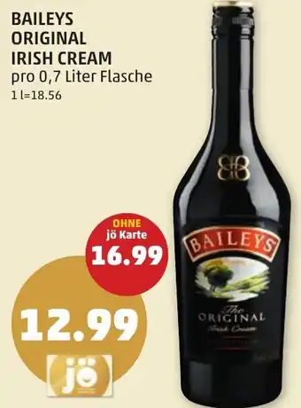 PENNY BAILEYS ORIGINAL IRISH CREAM Angebot