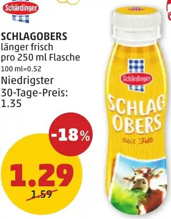 PENNY SCHLAGOBERS Angebot