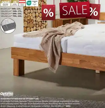 JYSK SCHAUMSTOFFMATRATZE OPTIMO F200 Angebot