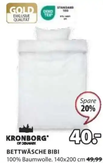 JYSK BETTWÄSCHE BIBI Angebot