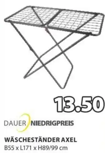 JYSK WÄSCHESTÄNDER AXEL Angebot