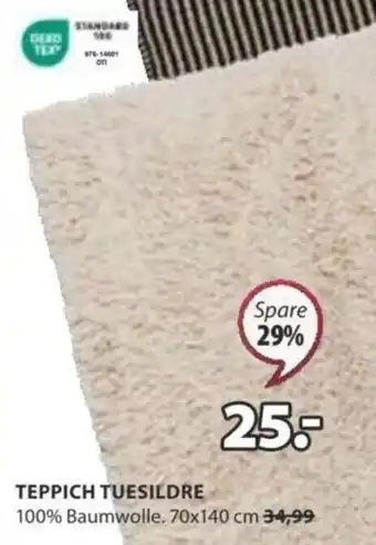 JYSK TEPPICH TUESILDRE Angebot