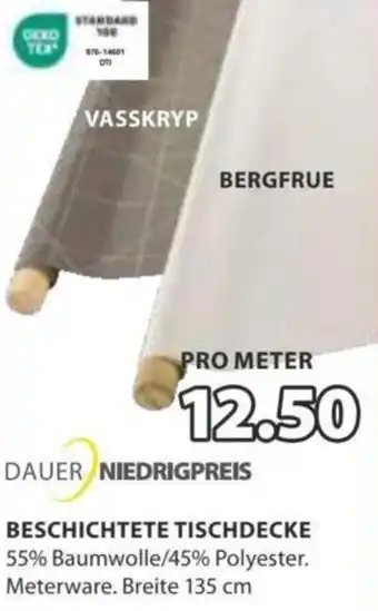JYSK BESCHICHTETE TISCHDECKE Angebot