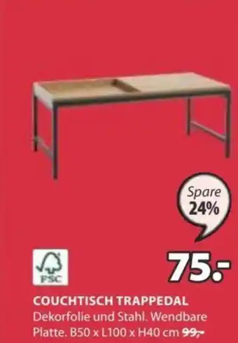 JYSK COUCHTISCH TRAPPEDAL Angebot
