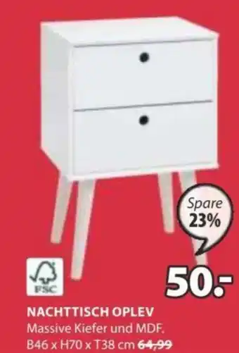 JYSK NACHTTISCH OPLEV Angebot
